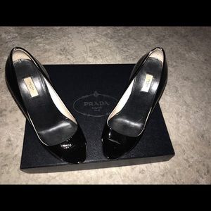 Prada Peep Toe Heels